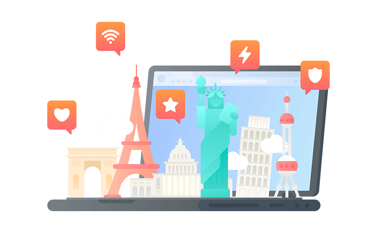 代理QQ的回国加速器 - ROUTECN